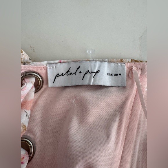 Petal & Pup Floral Maxi Dress - Cream and Pink - Picture 8 of 11